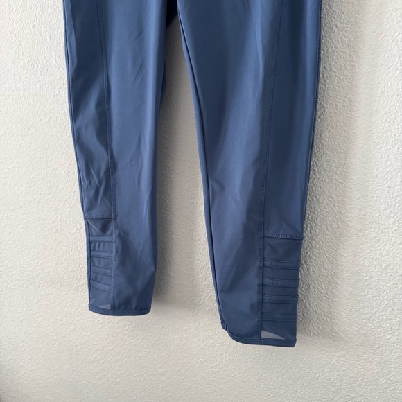 Absolutely Fit Athletic Yoga Mesh Lounge Legging Pants Casual Cropped Large NEW - Picture 4 of 8